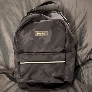 Black Camouflage Men's Backpack